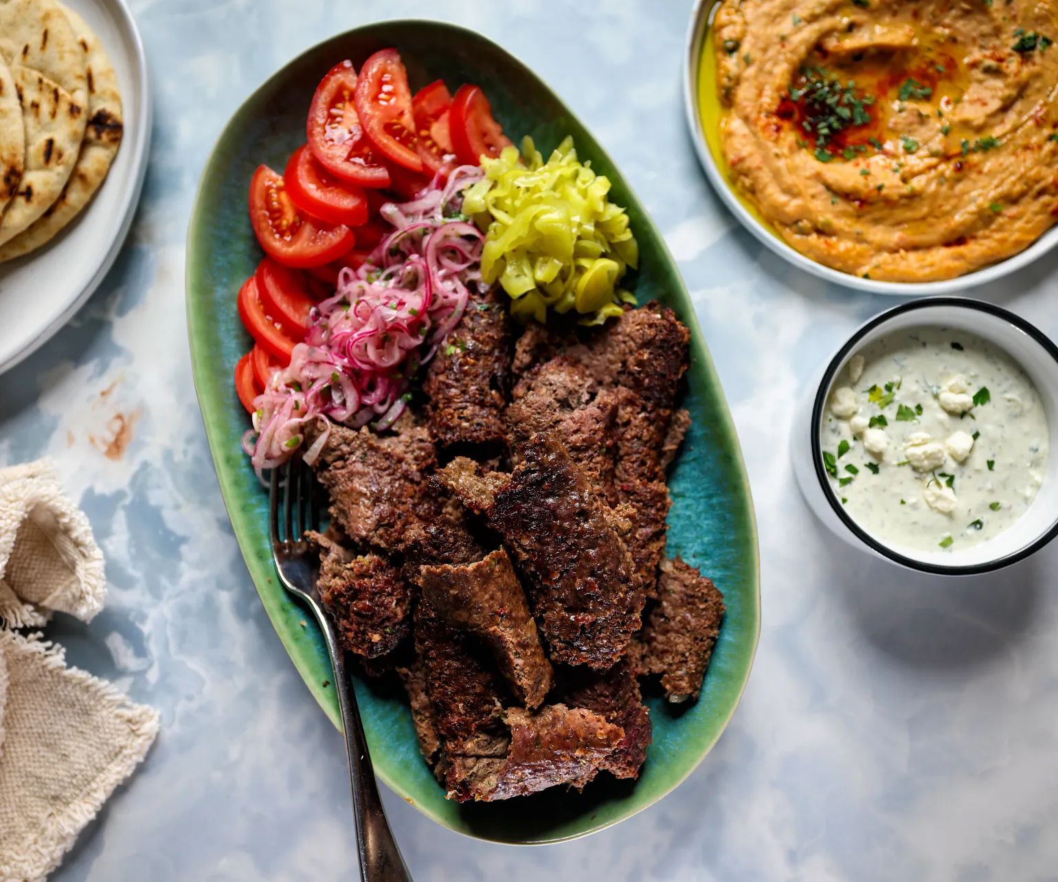 Beef Doner Kebabs